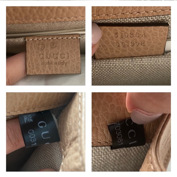 GUCCI LEATHER CROSSBODY BAG - Picture 4 of 8